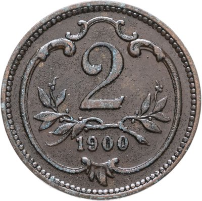купить Австрия 2 геллера (heller) 1900