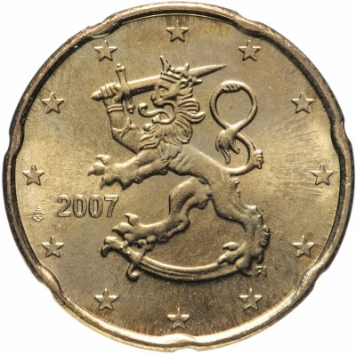 купить Финляндия 20 евро центов 1999-2007 случайный год