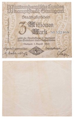 купить Германия 3000000 марок 1923