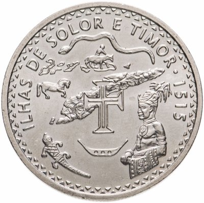 Купить Португалия 200 эскудо (escudos) 1995  480 лет островам Солор и Тимор