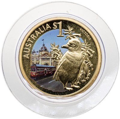 купить Австралия 1 доллар 2009 «Пингвин»