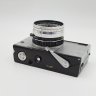 Купить Фотоаппарат "Зоркий-10" с объективом "Индустар-63" в родном кофре, с паспортом, металл, стекло, пластик, кожа, Красногорский механический завод (КМЗ), СССР, 1970 г.
