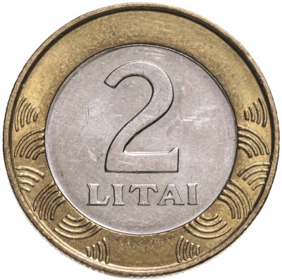 купить Литва 2 лита 1999