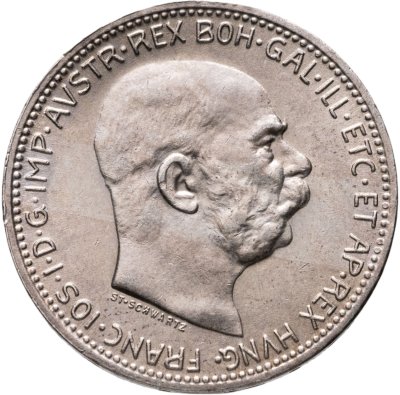 купить Австро-Венгрия 1 крона (corona) 1915 для Австрии