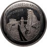 Купить США 50 центов (1/2 доллара, half dollar) 2019 "50 лет полёта Аполлон-11 на Луну" Знак монетного двора: "S" - Сан Франциско