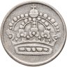 Купить Швеция 25 эре (ore) 1956