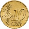 Купить Германия 10 евроцентов 2003 Двор A