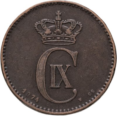 купить Дания 2 эре 1874