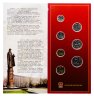 Купить Годовой набор 2002 года ММД (7 монет в буклете ГОЗНАК: 1, 2, 5 рублей, 1, 5, 10, 50 копеек 2002)