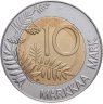Купить Финляндия 10 марок 1995 "Вступление Финляндии в Европейский союз"