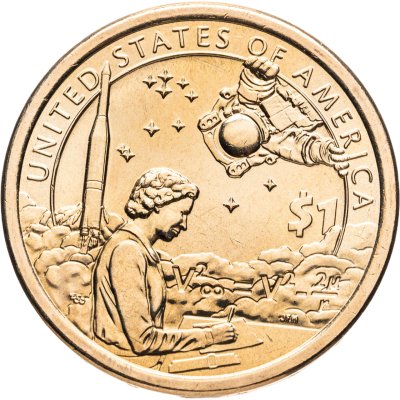 купить США 1 доллар 2019 "Индейцы в космической программе"