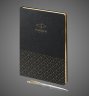 Купить Подарочный набор: Шариковая ручка Parker Jotter Russia SE, цвет: St. Steel GT и Ежедневник недатированный, чёрный, Металлы: латунь, нержавеющая сталь, позолота, позолота, 2026 г.