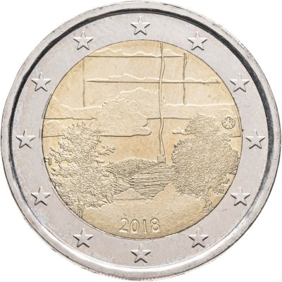 купить Финляндия 2 евро (euro) 2018 "Финская сауна"