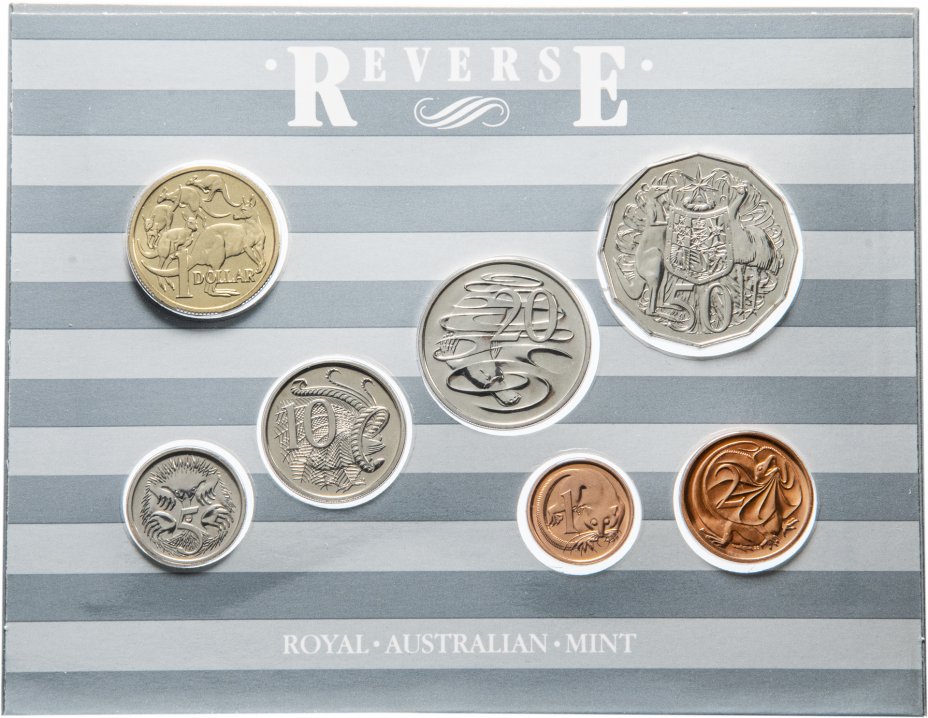 купить Австралия набор монет 1987 (7 монет в буклете)