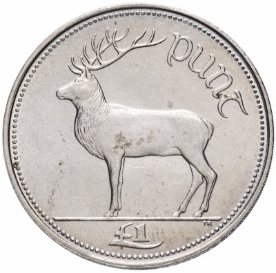 купить Ирландия 1 фунт (pound) 1990