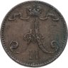 Купить 1 пенни (penni) 1883 монета для Финляндии