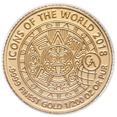 купить Руанда 10 франков 2018 Календарь ацтеков