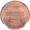 Купить США 1 цент (cent) 1987 "Lincoln Memorial Cent" в слабе DNC PF66