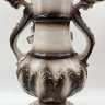 Купить Ваза с лепным цветочным декором, фаянс, роспись, Capodimonte (Каподимонте), Италия, 1960-1990 гг.