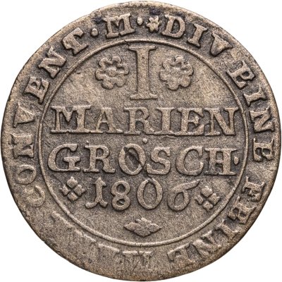 купить Брауншвейг-Вольфенбюттель 1 мариенгрош 1806