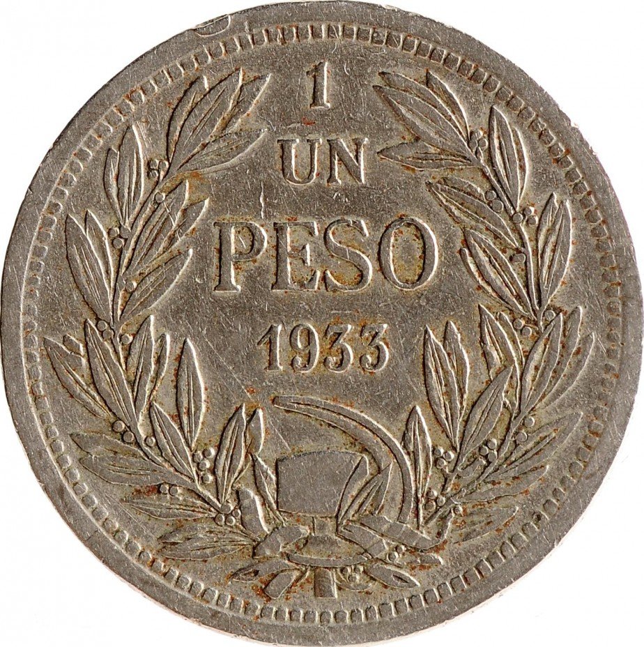 купить 1 песо 1933