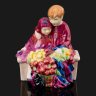 Купить Статуэтка  "The Flower Seller’s Children" ("Дети - продавцы цветов") из коллекции "Street vendors" ("Уличные торговцы"), автор Лесли Харрадайн, фарфор, роспись, Royal Doulton, Великобритания, 2005 г.
