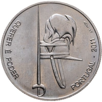 купить Португалия 2,5 евро 2011 "100 лет Военному институту армейских курсантов"