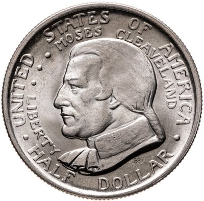 купить США 50 центов (1/2 доллара, half dollar) 1936 "100 лет Экспозиции великих озёр (Мозэс Кливлэнд)"