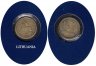 Купить Серия «Великие исторические монеты мира» - Литва 10 центов (cents) 1925 (монета и 1 марка в конверте)