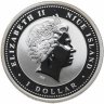 Купить Ниуэ 1 доллар 2008 "Лунный календарь: год крысы (успех)"