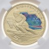 Купить Китай 5 юаней 2022 "XXIV зимние Олимпийские игры, Пекин 2022 - Горнолыжный спорт" в слабе DNC MS69