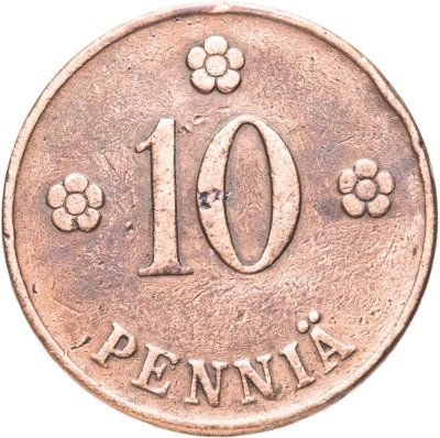 купить Финляндия 10 пенни (pennia) 1919