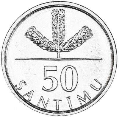 купить Латвия 50 сантимов 2009
