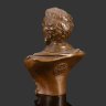 Купить Бюст Рихарда Вагнера, фабрика "J. Kalmar", бронза, литье, Австрия, 1890-1920 гг.
