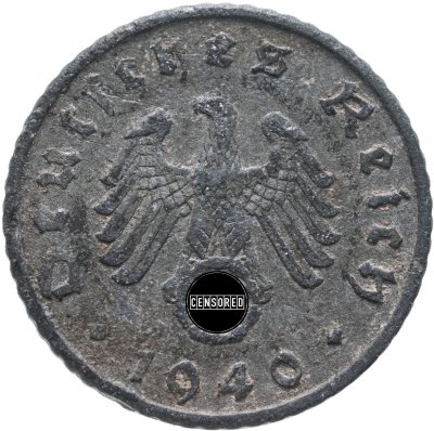 купить Германия (Третий рейх) 5 рейхспфеннигов 1940