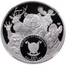 Купить Камерун 500 франков CFA 2025 СПМД "Тетерев. Охота. Трофеи охотников", в слабе ННР PROOF 70