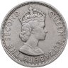 Купить Маврикий 1 рупия (rupee) 1971   С жёлобом на гурте