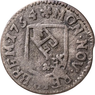 купить Бремен 1 гротен 1754