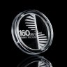 Купить 3 рубля 2020 Proof "160-летие Банка России ЦБ (развитие и рост)"