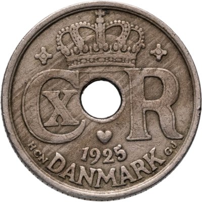 купить Дания 10 эре (ore) 1925
