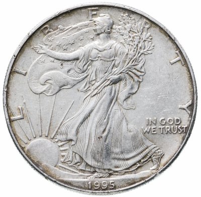 купить США 1 доллар 1995 "Шагающая свобода"