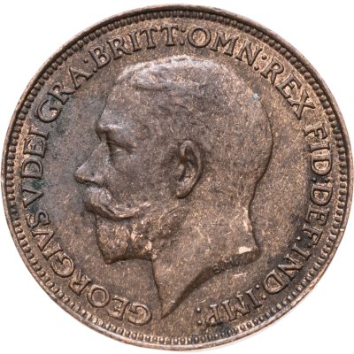 купить Великобритания 1 фартинг (farthing) 1924