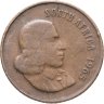 Купить ЮАР 2 цента (cents) 1965