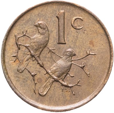 купить ЮАР 1 цент (cent) 1989