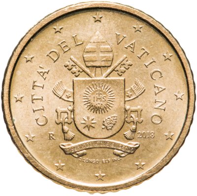 купить Ватикан 50 евроцентов 2018