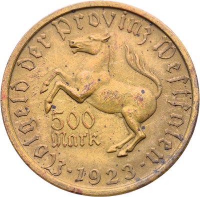 купить Германия, Вестфалия, нотгельд 500 марок 1923