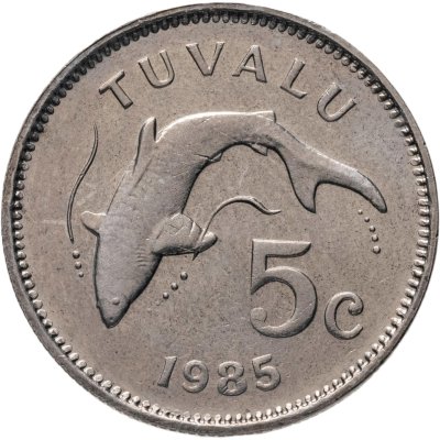 купить Тувалу 5 центов (cents) 1985
