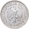 Купить Германия 1 марка 1990, знак монетного двора: "G" - Карлсруэ