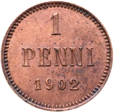 купить 1 пенни (penni) 1902 Российская Финляндия