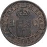 Купить Испания 2 сентимо (centimos) 1905